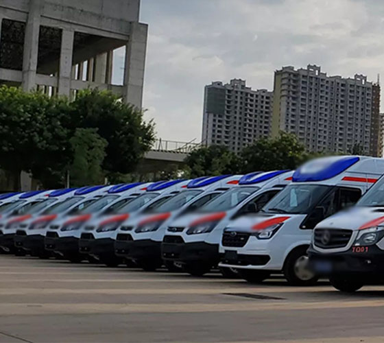 沿河服务车队展示